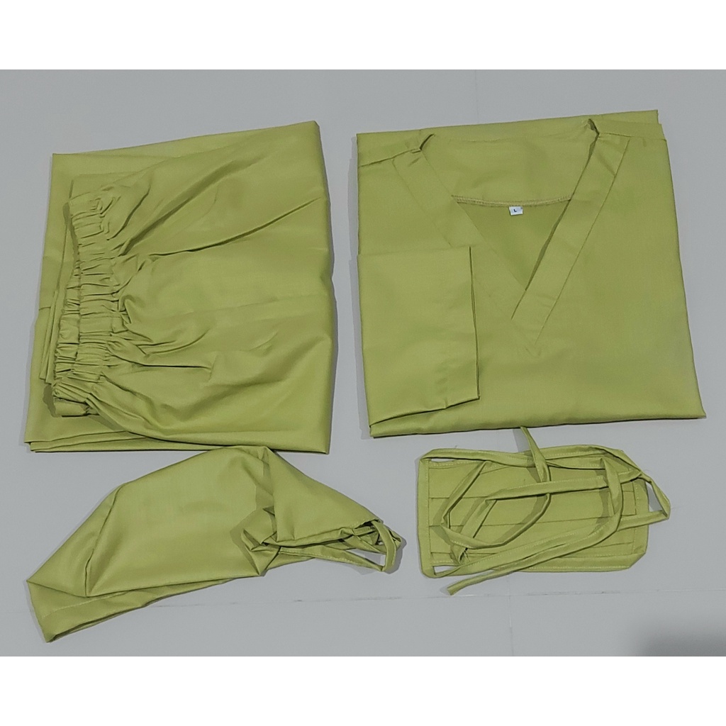 TOYOBO lengan pendek baju jaga oka ok nakes