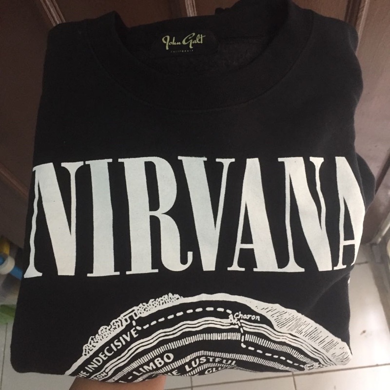 T-shirt Nirvana Vintage Second/baju murah/baju original/baju vintage