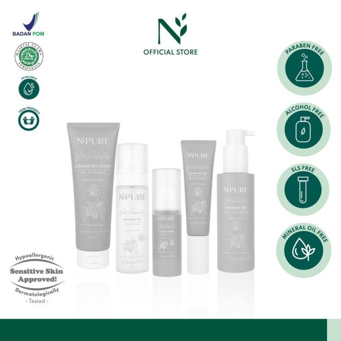 NPURE Noni Probiotic Series Face wash | Toner | Ampoule | Moist| Serum
