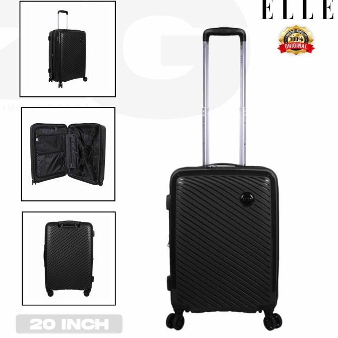 KOPER 20 INCH ELLE (31245) HARDCASE TSA EXPAND ORIGINAL - HITAM DF65464GTJ