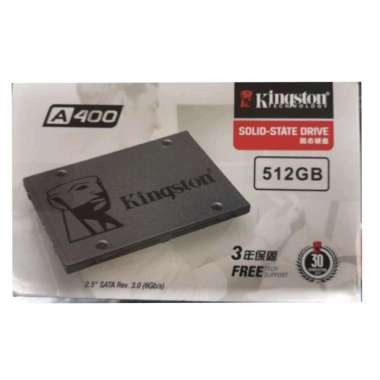 SSD KINGSTON 512GB A400 SATA III - KINGSTON SSD A400 512GB - SSD 256G KINGSTON, SSD 128G KINGSTON