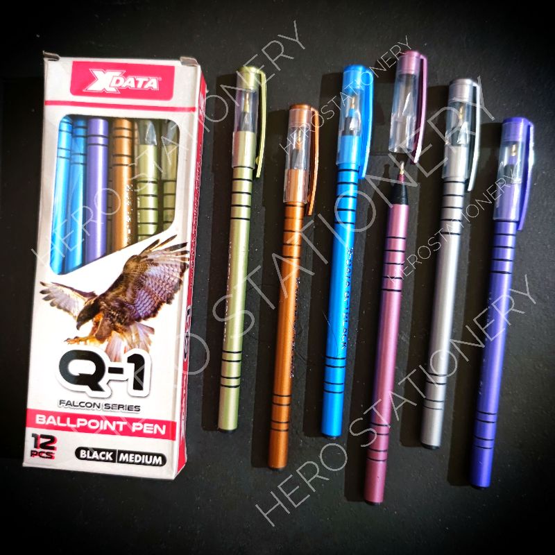 

Pen bolpen xdata Q-1 comfort grip . 12 unit