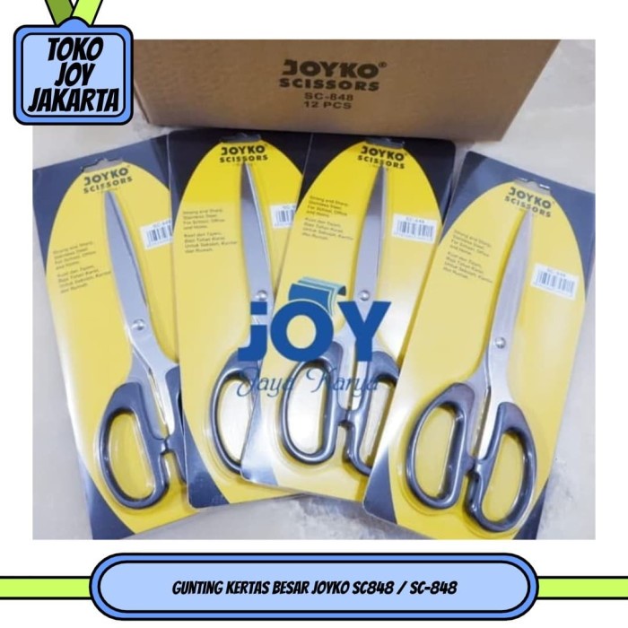 

Sale Gunting Kertas Besar Joyko Sc848 / Sc-848 Limited