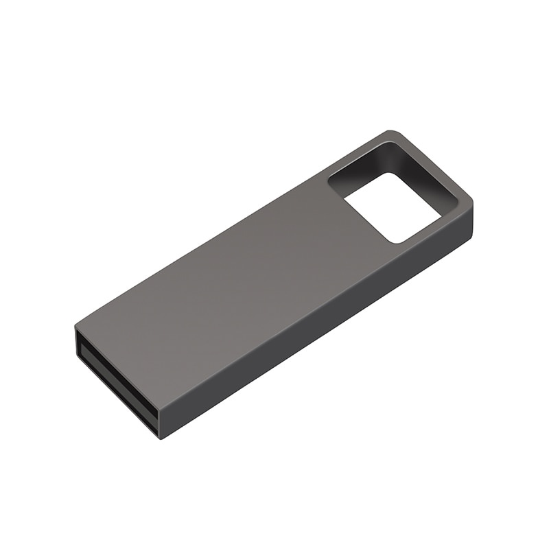 Flash Disk USB 2.0 Kapasitas 2TB 1TB Bahan Metal Anti Air