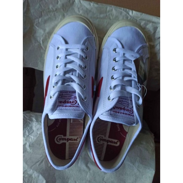 Compass Gazelle Low Red White