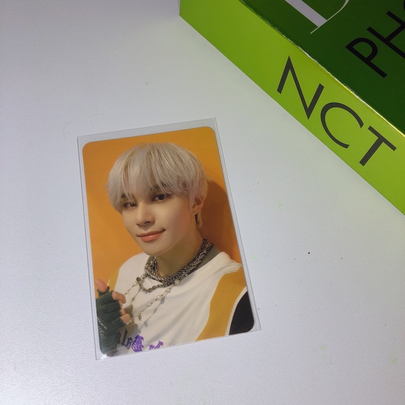 nct jungwoo kihno favorite poetic pc photocard
