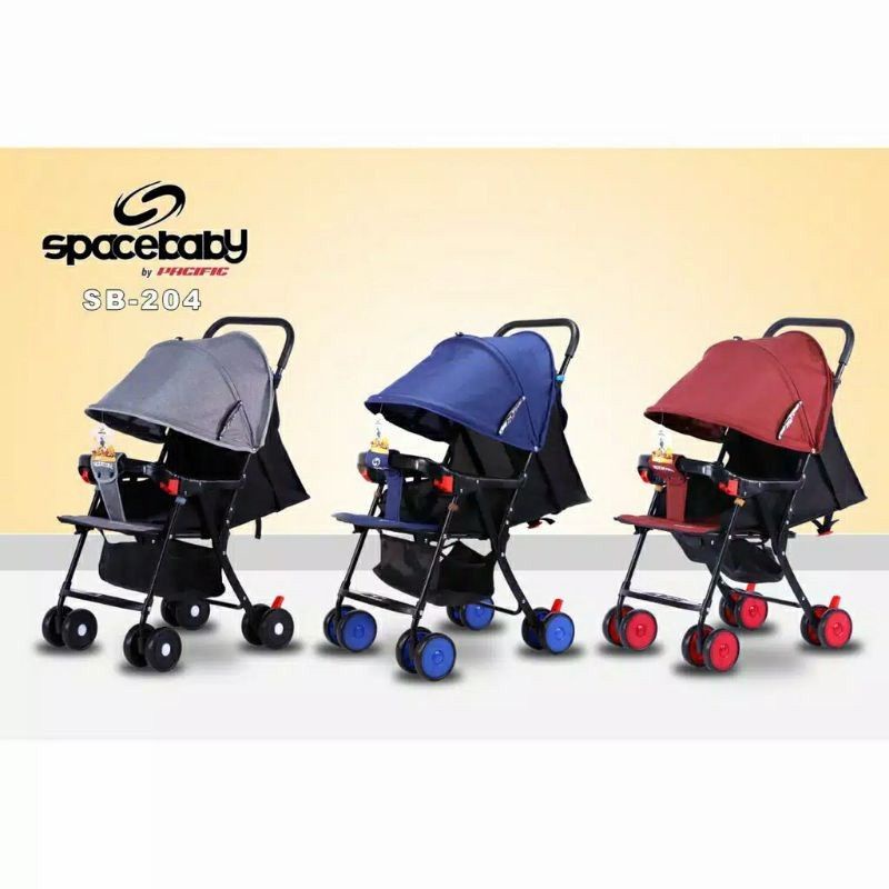 SPACEBABY STROLLER BABY SB-204 KERETA DORONG BAYI