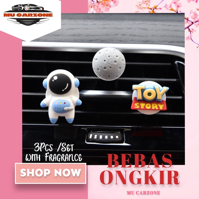 Parfum Mobil Karakter Lucu / Pengharum Mobil Lucu / Car Perfume