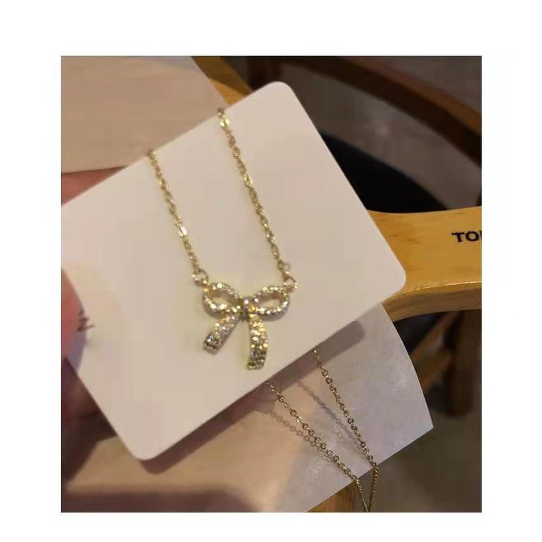 BARU MURAH KL11 Kalung Korea Model Terlaris pita ribbon cantik