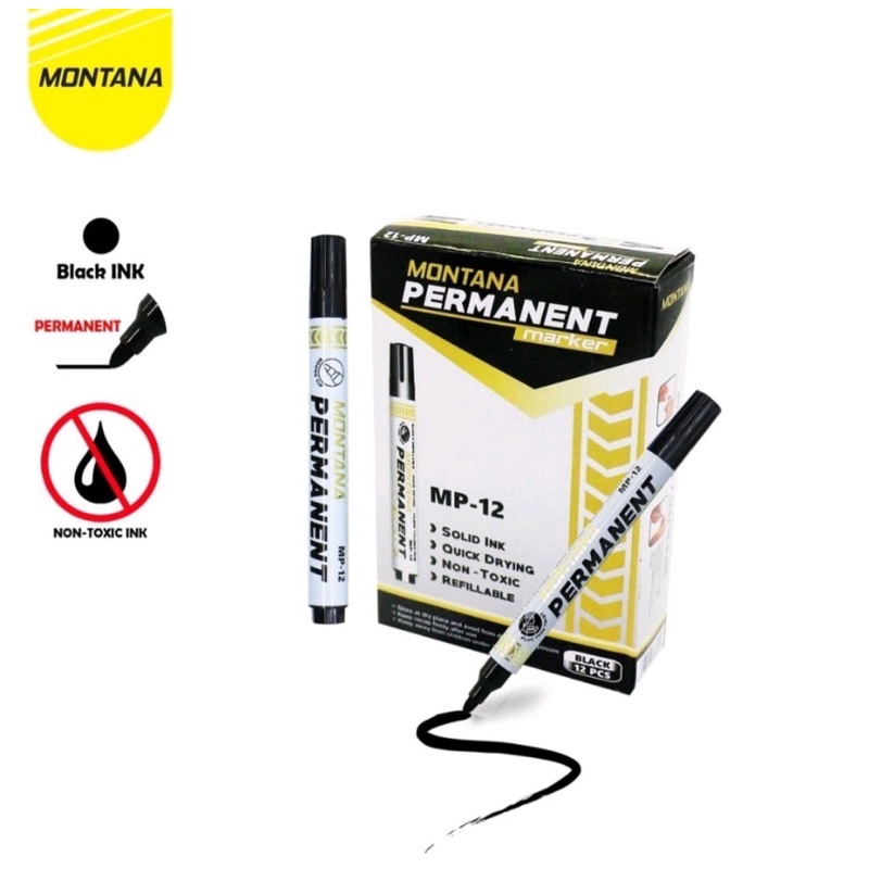 

ASEMKAJKT - Spidol Permanen Merk Montana MP12