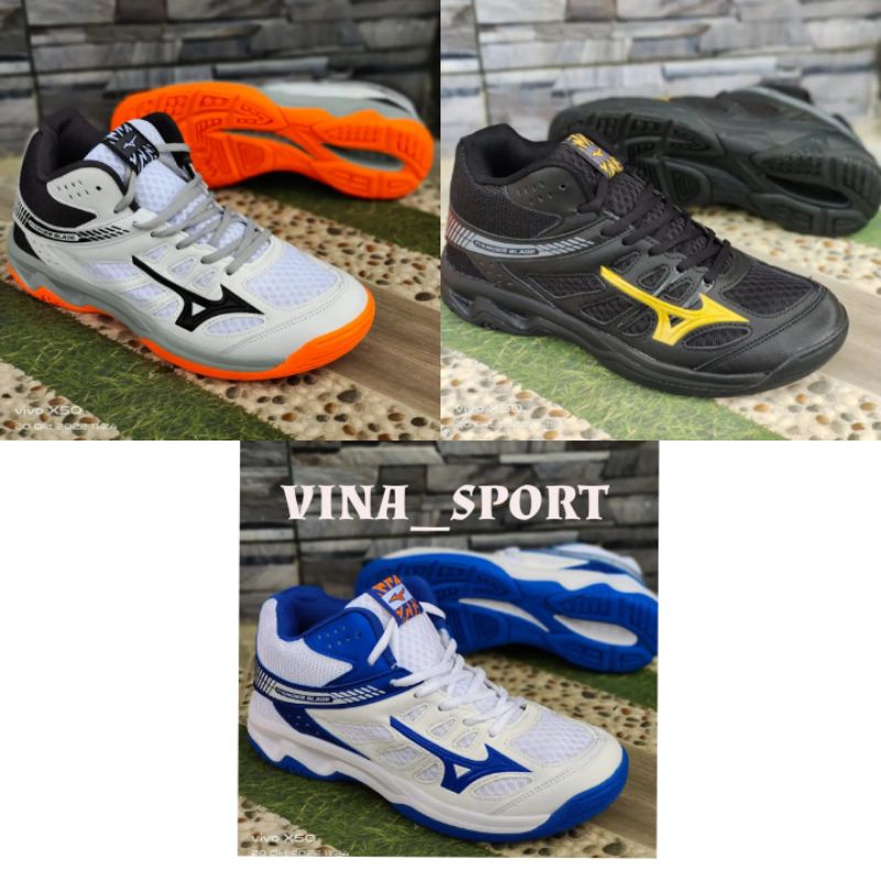 sepatu volly Mizuno Thunder Blade 1 premium dari Vina sport