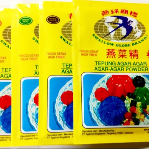 

Tepung agar swallow lily/swallow globe Sachet 7g