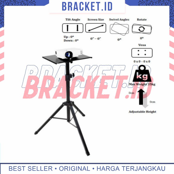 

Termurah Bracket Breket Braket Standing Tripod Proyektor Best Quality