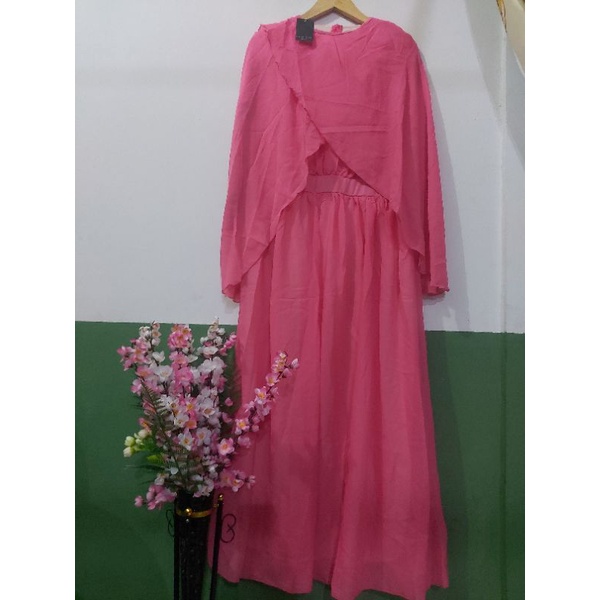 gamis cape by meijiwang