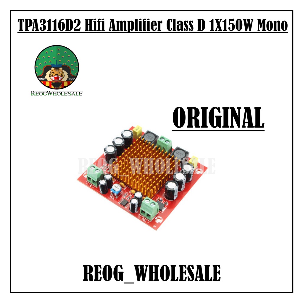 TPA3116 XH M544 IC ORIGINAL Amplifier Mono 150W TPA3116D2 Class D Amplifier 150W