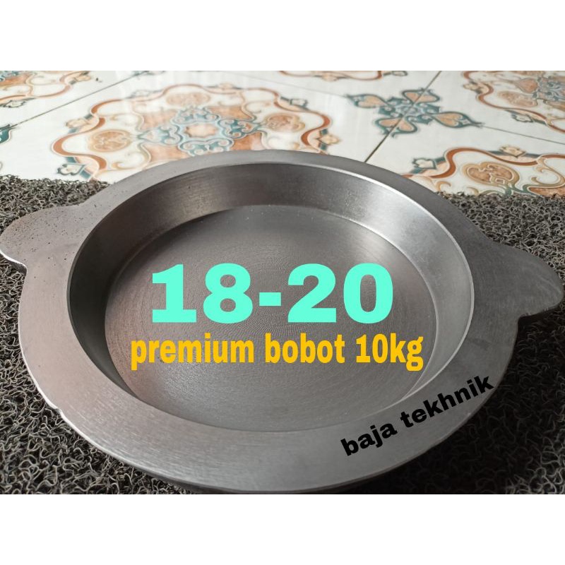 Loyang martabak manis premium 18-20 + tutup