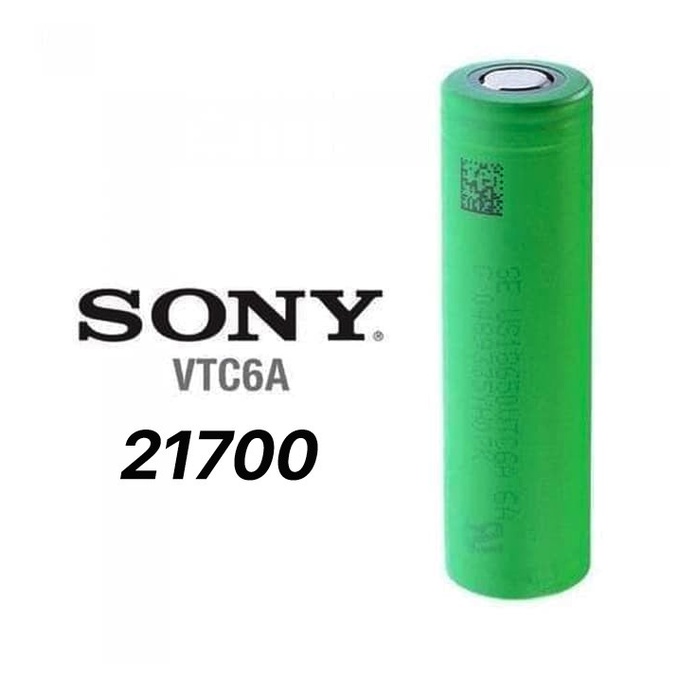 BATERAI VTC 6A 21700 4000MAH 30A ORIGINAL