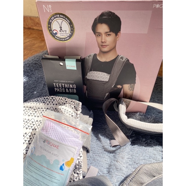 pognae no 5 plus grey (preloved)like new