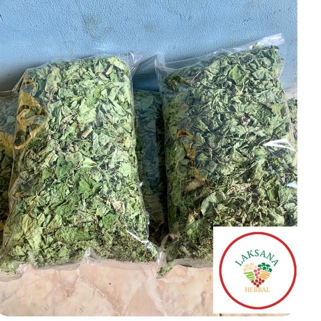 

Sedia--daun pegagan kering tanpa batang100gr murni daun
