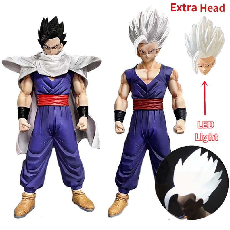 Mainan Action Figure Model Anime Dragon Ball Super Hero Movie Ultimate Form Gohan Bahan PVC Ukuran 28cm