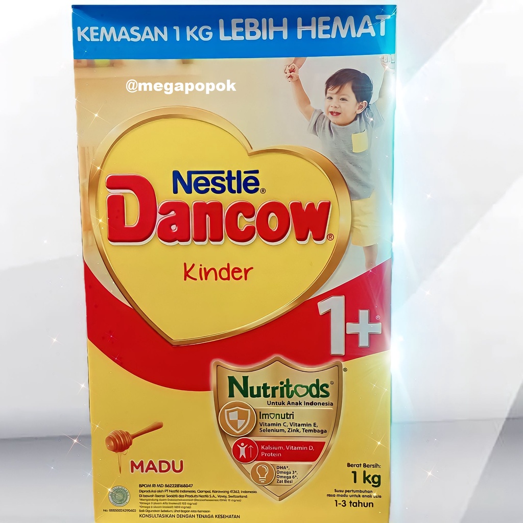 Dancow 1+ Madu &amp; Vanila 1kg