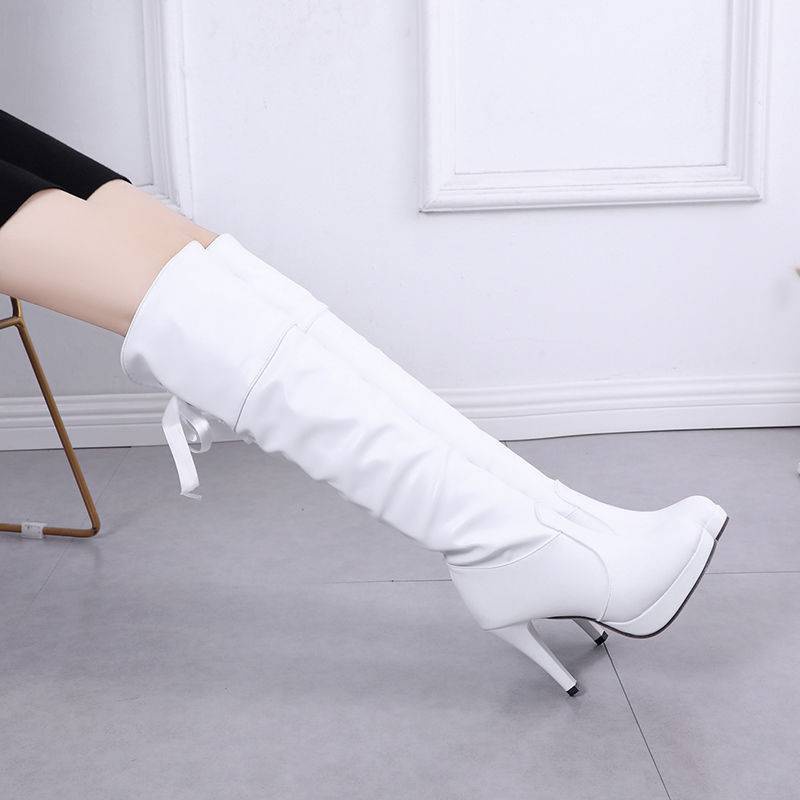 Sepatu Boots Wanita Panjang Hak Tinggi Fashion 267 Onlinemall