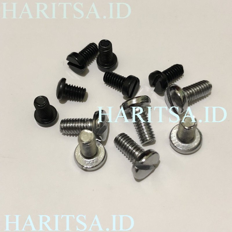 Baut/Mur untuk plat dan gigi mesin kecil/klasik dan highspeed/juki/typical/industri
