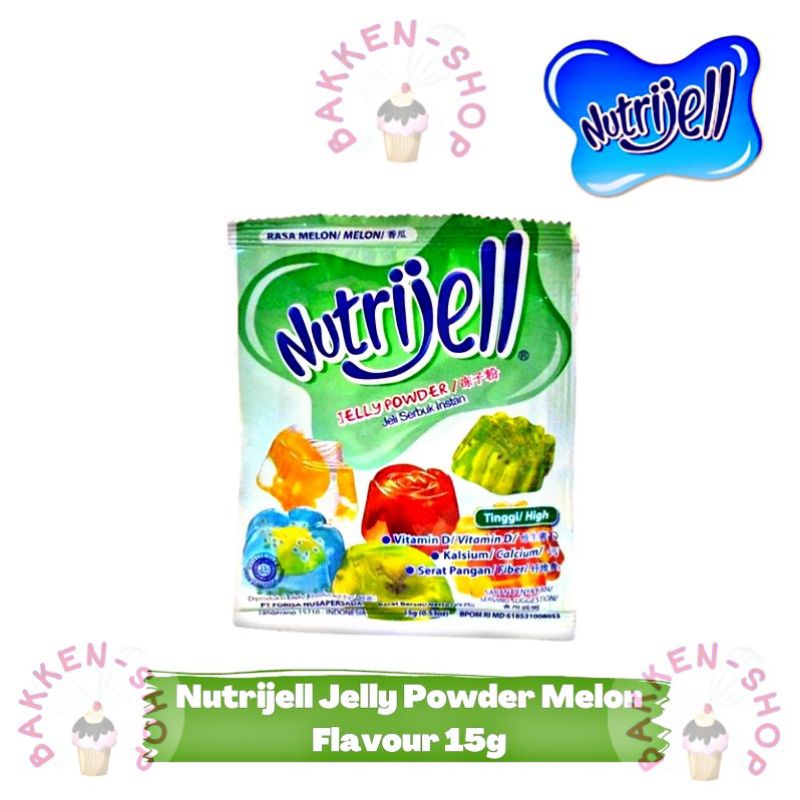 

Nutrijell Melon/Jelly Melon 15gr