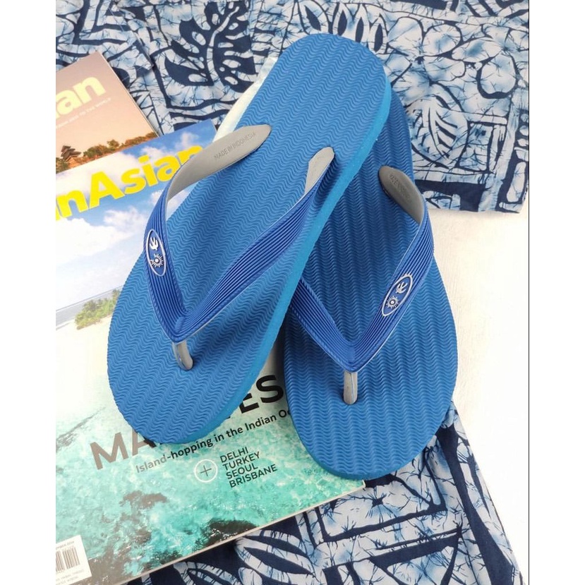 SATUAN Sandal Jepit Sun Swallow Wave TERMURAH