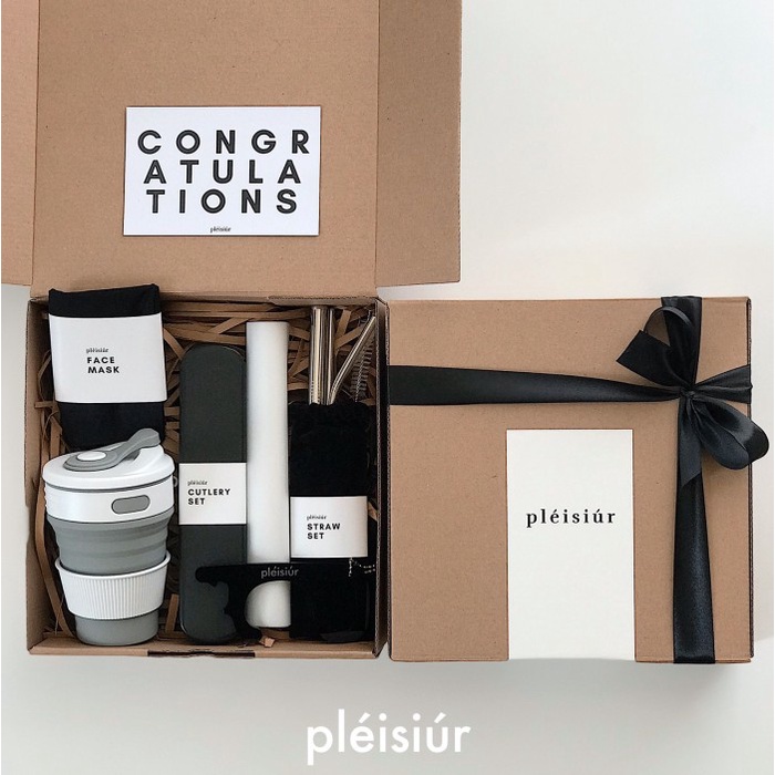 

[COD] PLEISIUR Hampers Parcel "New Normal Pack" Merchandise Gift Anti Corona - Happy Birthday