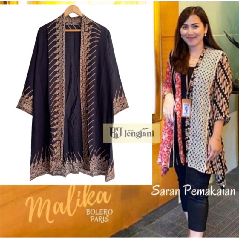 Outer Batik Paris Twotone | Cardigan Batik | Kimono Batik