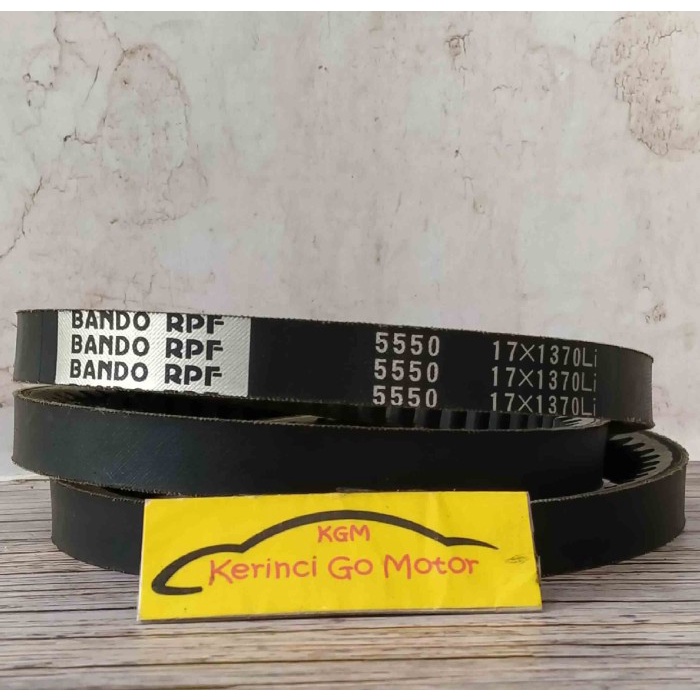 BANDO VAN BELT RPF-5550 V BELT TALI KIPAS RPF5550 FAN BELT BERGIGI