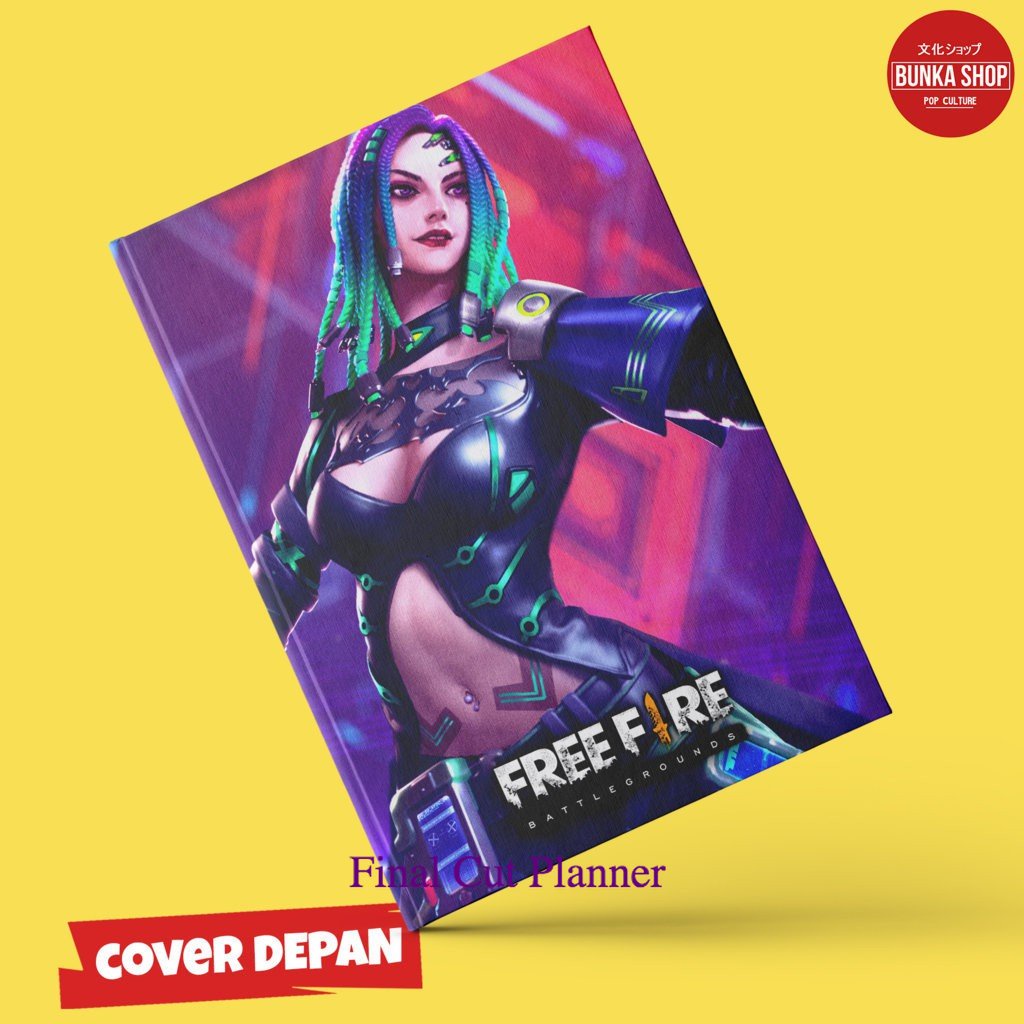 

Note Book Game Free Fire Moco Hardcover A5 Buku Catatan Buku Tulis Murah .