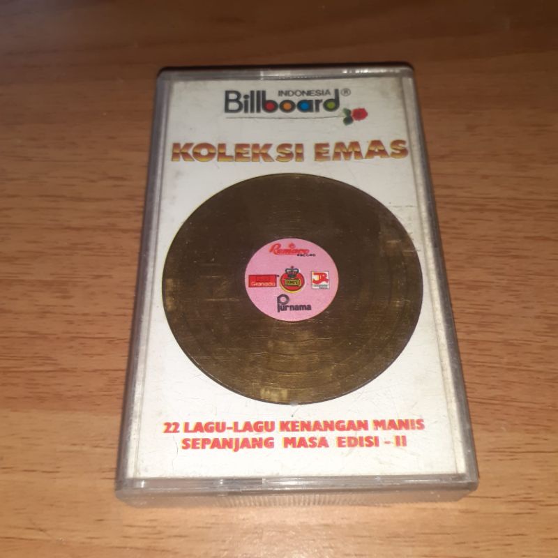 Kaset KOLEKSI EMAS - The Mercys Panbers Johan Untung Titiek Sandhora Broery Eddy Silitonga