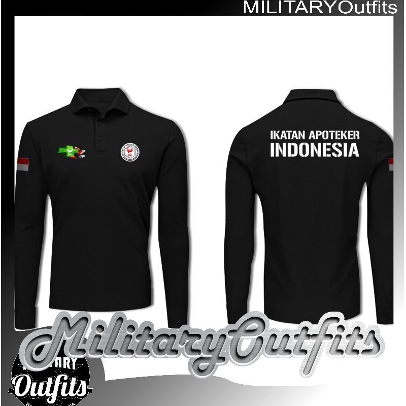 KAOS POLO SHIRT APOTEKER IKATAN APOTEKER INDONESIA TERBARU