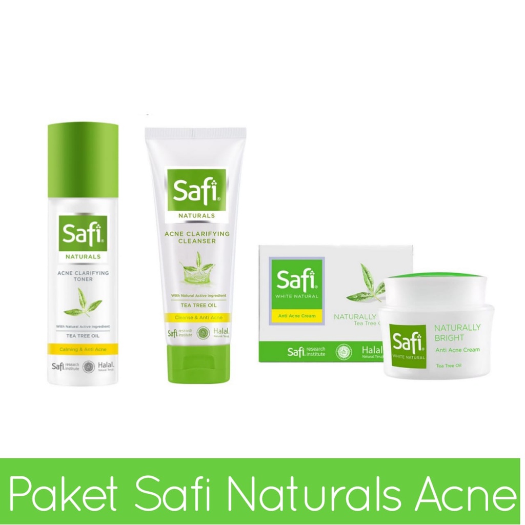 Paket Safi Natural Acne Tea Tree Oil