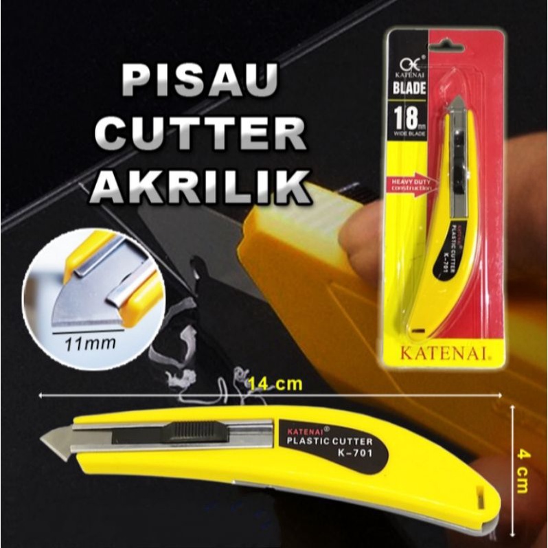 

pisau akrilik pisau akrilik pisau katter cutter kuat cutter pemotong