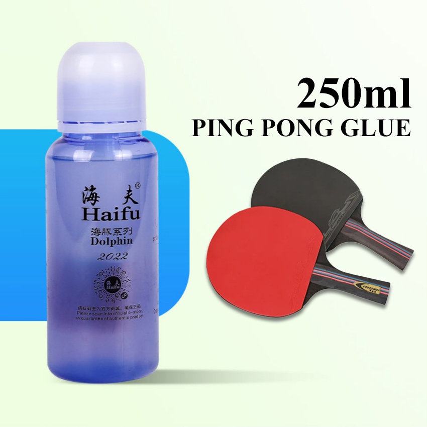 250ml Lem Bat Pingpong Haifu Dolphin Cair