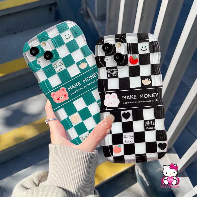 Soft Case Tpu Motif Kartun Beruang Kelinci Smiley Untuk Redmi Note 11 10 10s 10 Pro Max Plus 9T 9 10A 9A 10 9C NFC Note8 Note9 Note11S