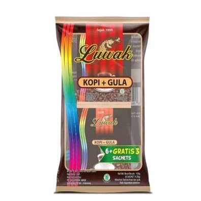 

kopi luwak kopi plus gula 6+3