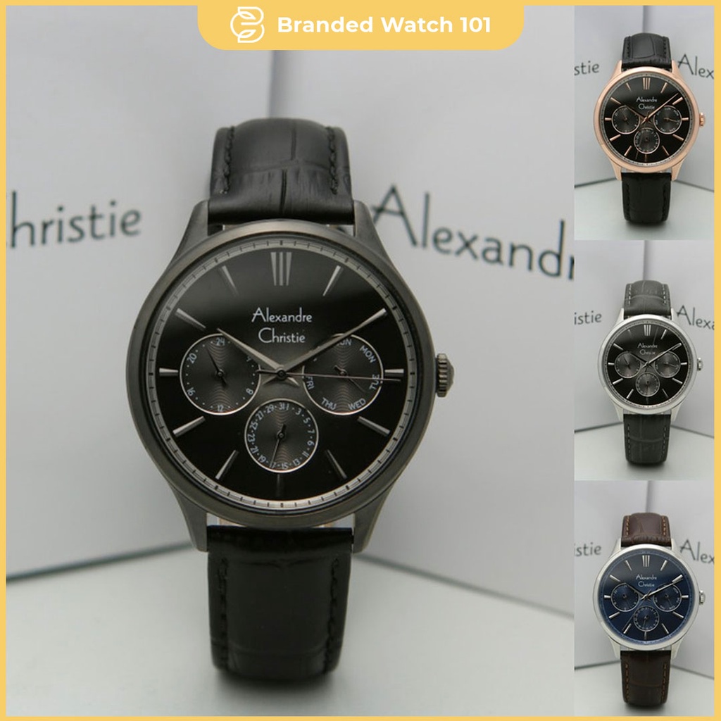 ORIGINAL Jam Tangan Pria Alexandre Christie AC 6569 / AC6569 / 6569 Garansi Resmi 1 Tahun.