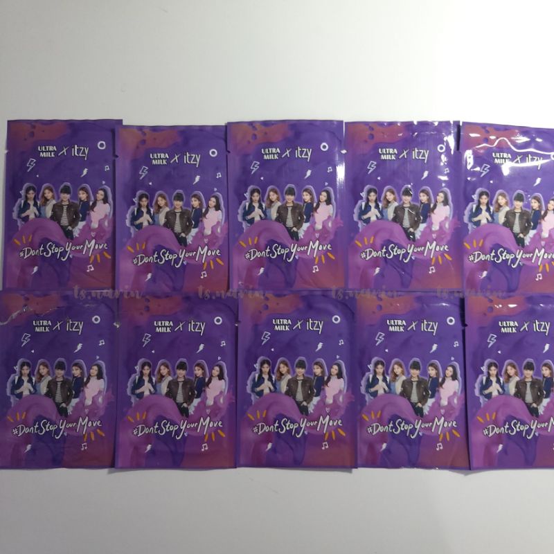 Photocard UltraMilk x ITZY