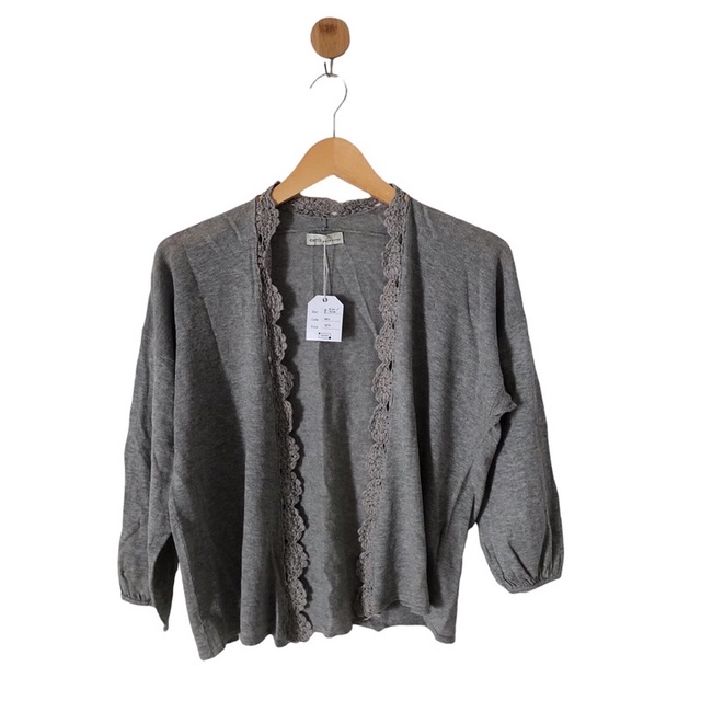 Earth Music & Ecology Grey Cardi