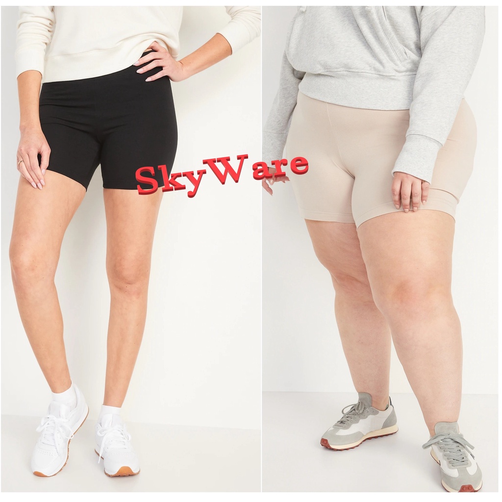 Skyware Celana Leging Sot Strit Pendek Size S M L XL  sampai Super JUMBO Bahan Halus Adem Dipakai Se
