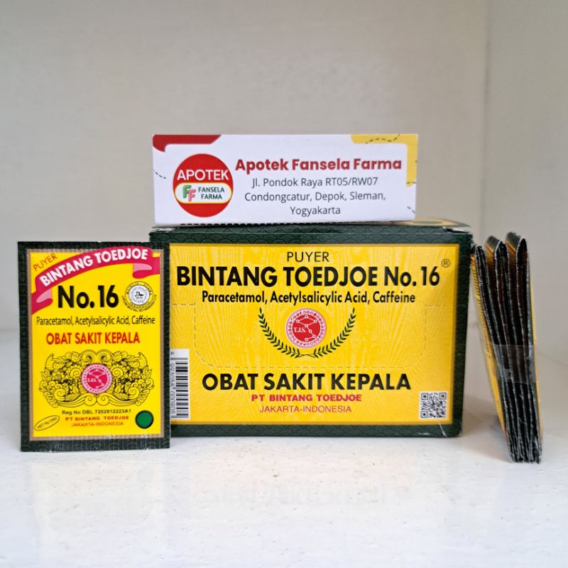 Puyer Bintang toejoe puyer 16 puyer sakit kepala bintang tujuh