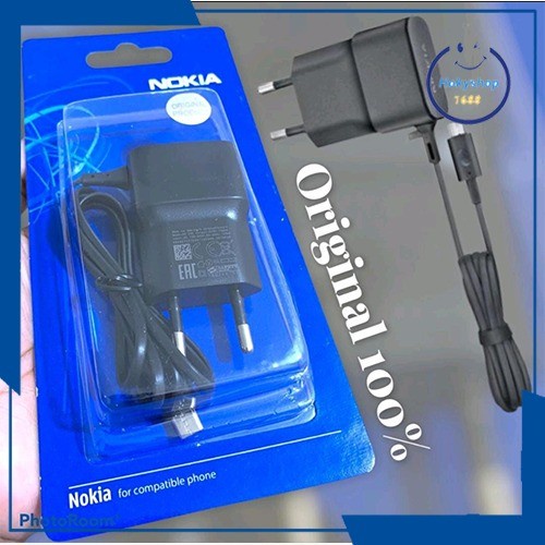 Charger NOKIA Colokan Kecil Original Casan Best Quality