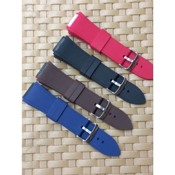 Ruber strap watch guess tali jam guess karet strap jam tangan gues Rubber