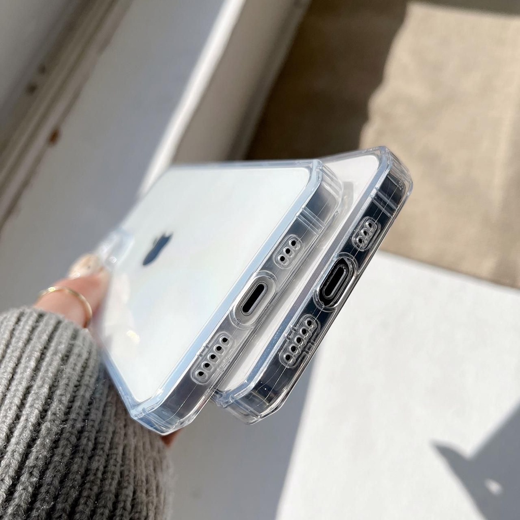 REALME C20 CASE AIR BAG Soft Case Clear AirBag Transparant CAMERA PROTECTION