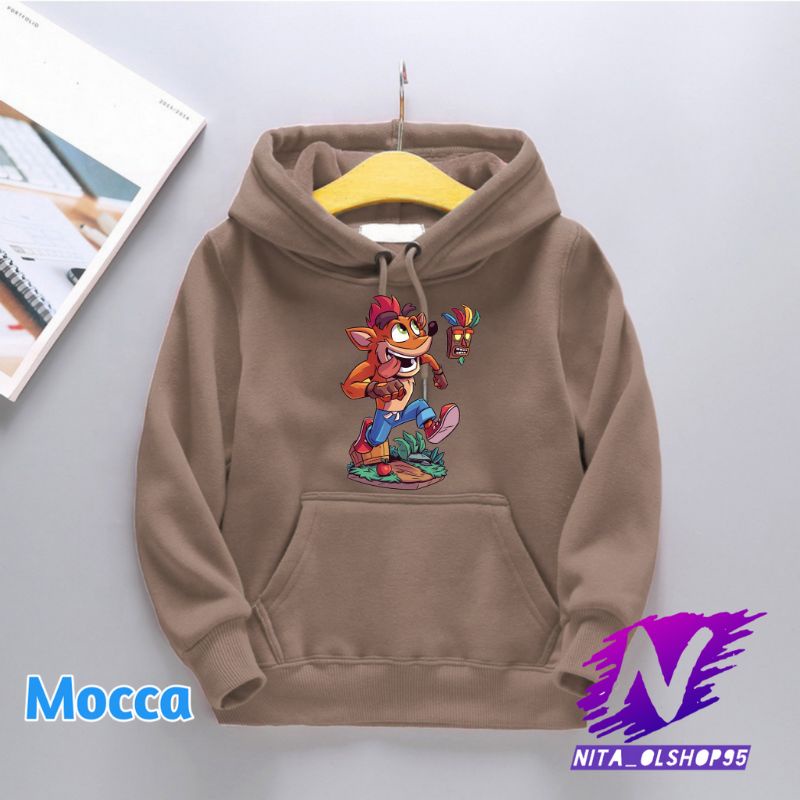 crash bandicot hoodie anak ctr crash bandicoot