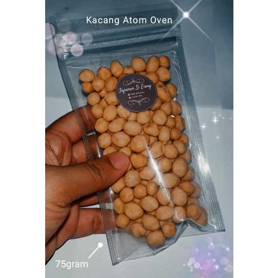 

Cemilan kacang atom oven